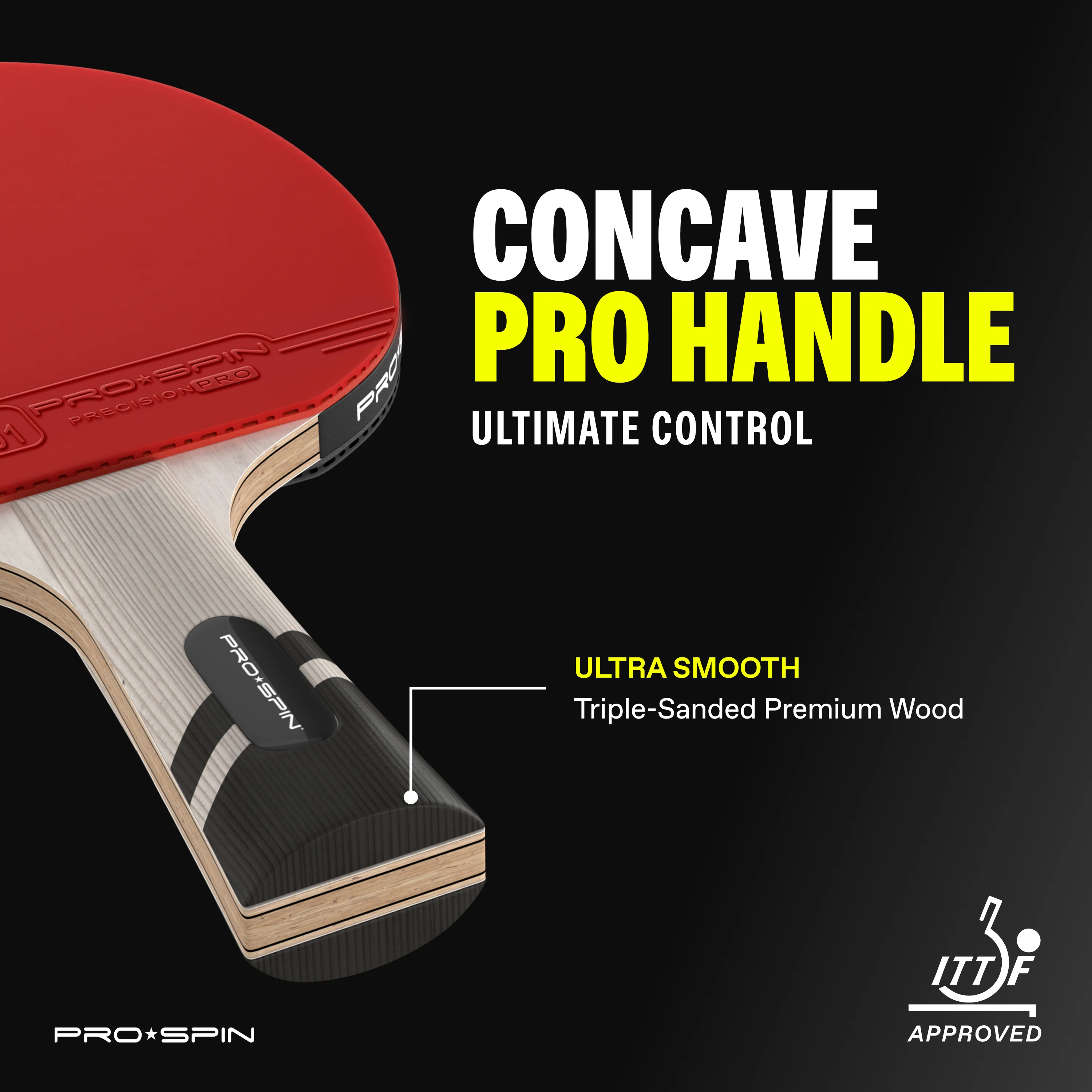 Carbon Fiber Ping Pong Paddles - 4-Player Competition Set - Image 12