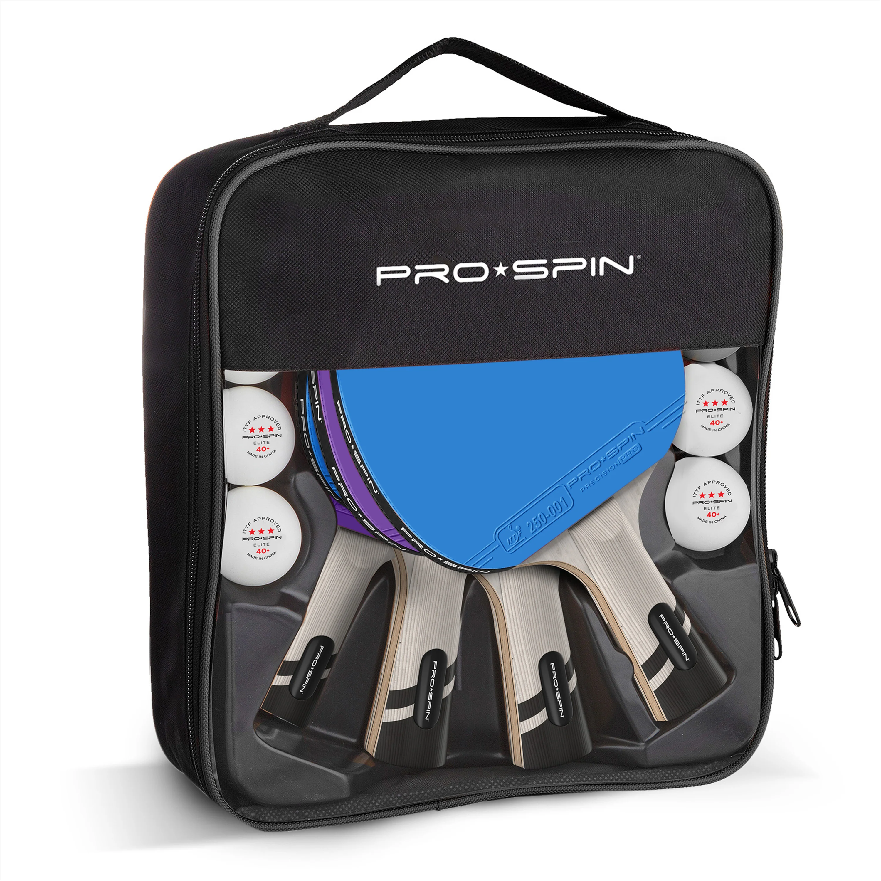 Carbon Fiber Ping Pong Paddles - 4-Player Competition Set - Image 18