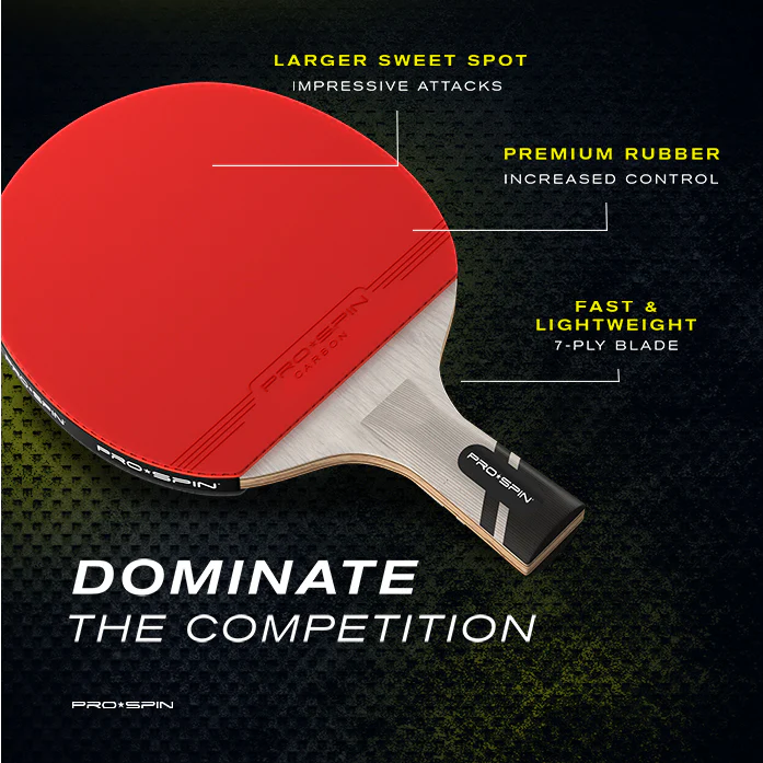 Carbon Fiber Ping Pong Paddle, Penhold Grip - Image 11