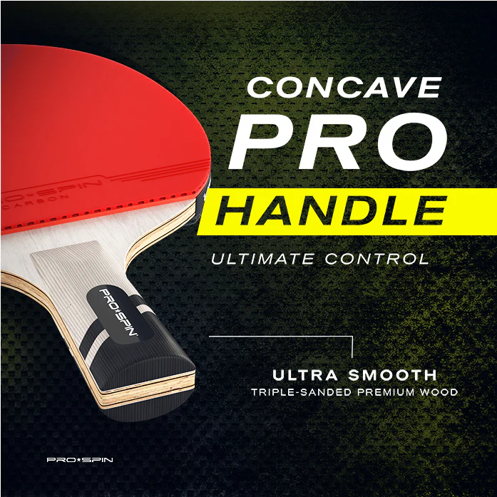 Carbon Fiber Ping Pong Paddle, Penhold Grip - Image 12