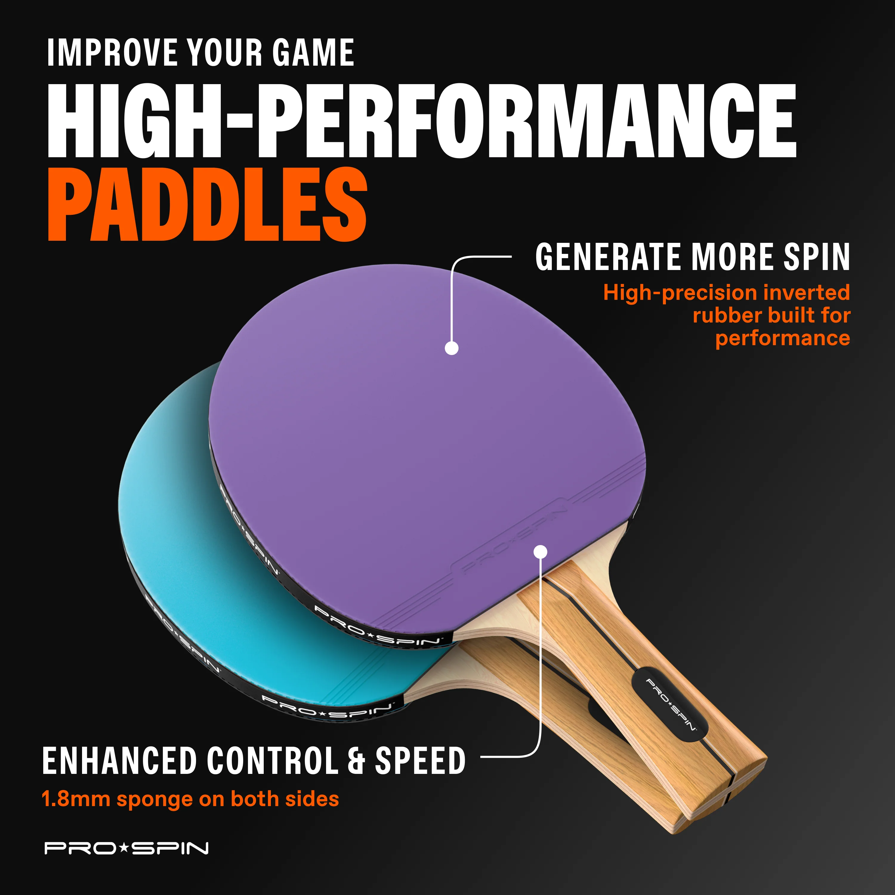 Ping Pong Paddle Set - Image 11