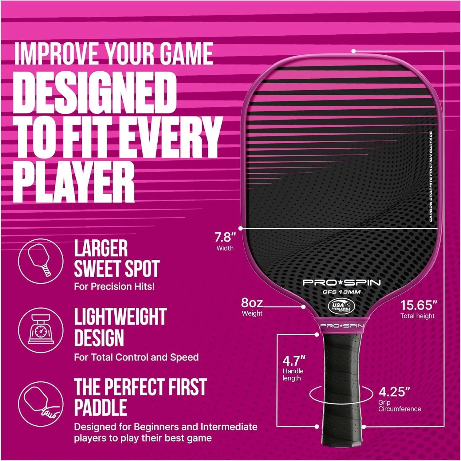 GFS-13 Pickleball Paddle - Image 10