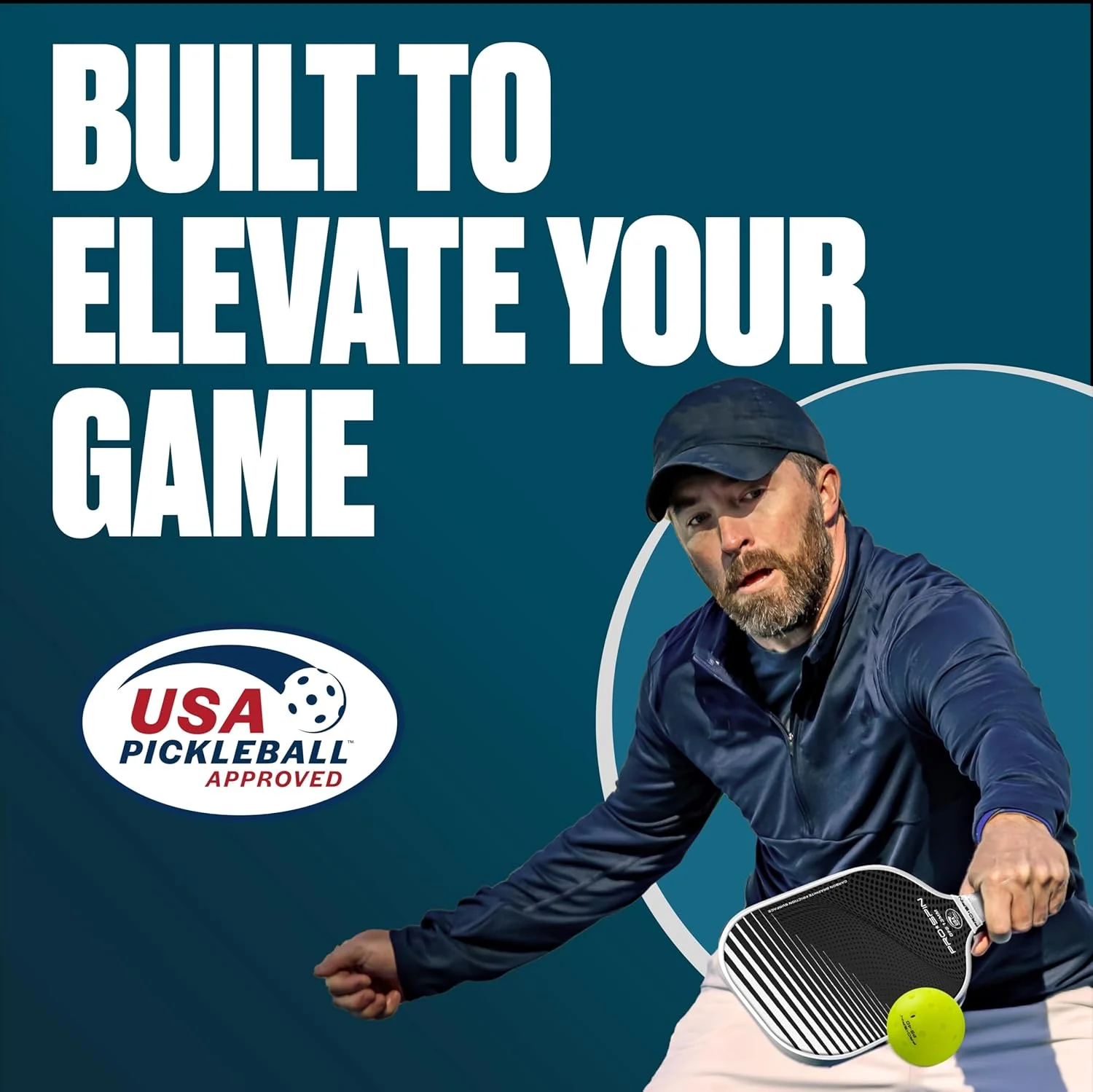 GFS-13 Pickleball Paddles 2-Player Set with Balls - Image 41