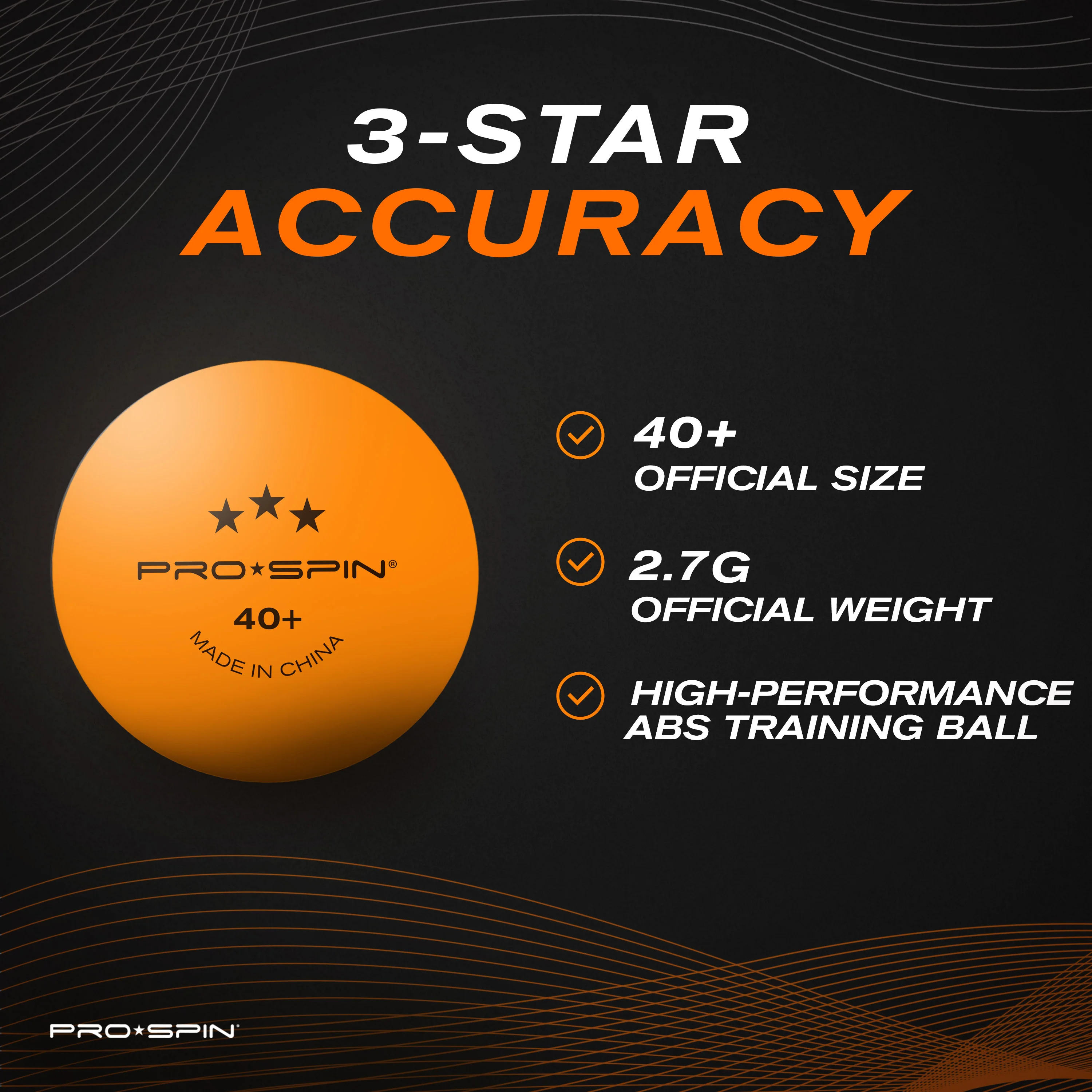 Orange High-Performance Table Tennis Balls - Image 12