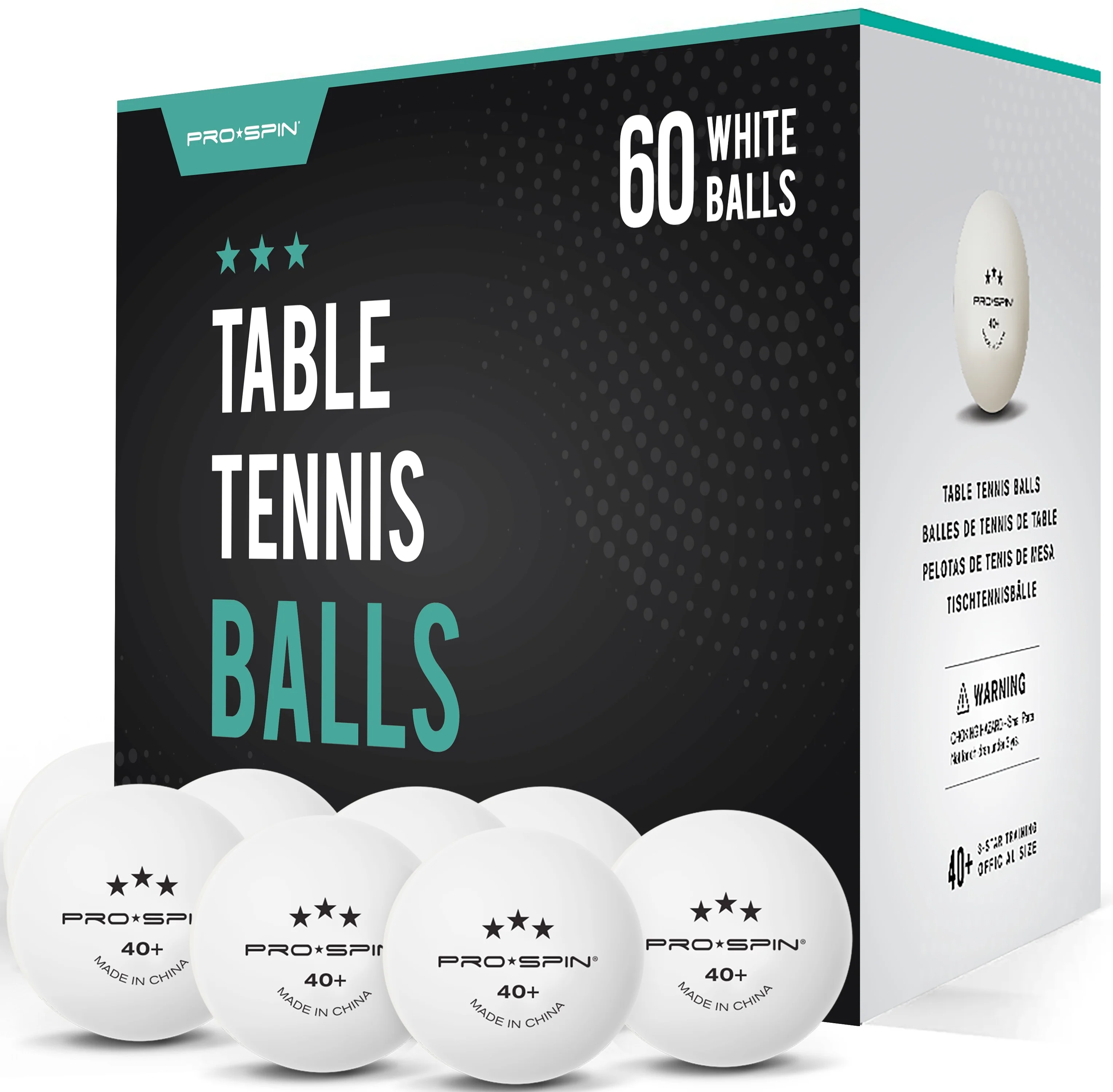 White High-Performance Table Tennis Balls - Image 19