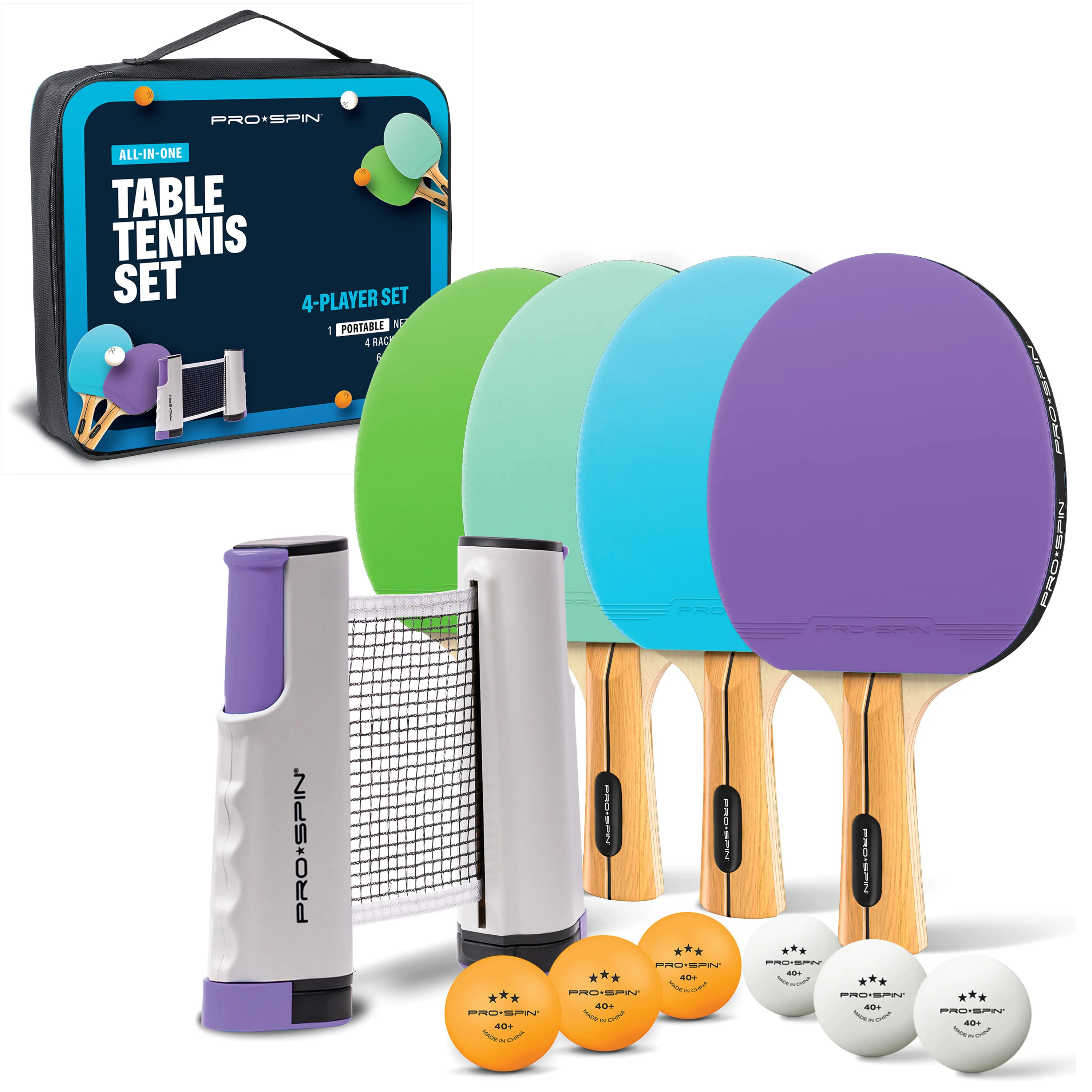All-In-One Portable Ping Pong Set - Image 26